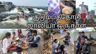 ரொம்ப நாள் கழிச்சு ஹரிதா மணி 2 பேரும் வீட்டுக்கு வந்ததால ஜாலியா ஊர் சுத்தலாம்னு கிளம்பிட்டோம்