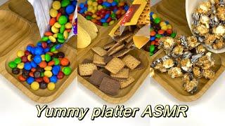 Filling platter with sweets TikTok compliations | asmr