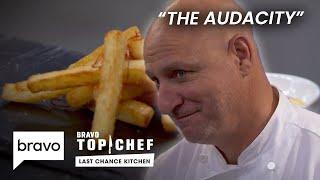 Cooking French Fries on Top Chef?! | Four Chefs Face Off | Top Chef: Last Chance Kitchen (S15 E02)