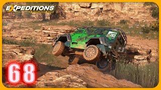 EXPEDITIONS A MudRunner Game Gameplay Part 68 (Aerial View / Looking for Water)