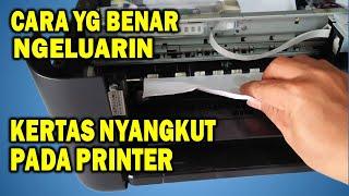 How to properly remove paper jam from epson printer