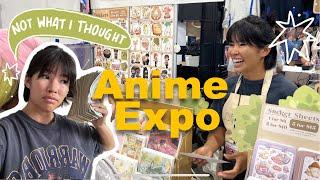 My first Anime Expo Artist Alley!...I'm underwhelmed | Huge expenses, revenue & my actual experience