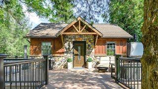 Rustic Elegance - Inside a Charming Cabin in Nature