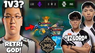 CRAZIEST LORD STEAL AT MLBB M6 WILDCARD!! (Legion eSports vs Insilio)