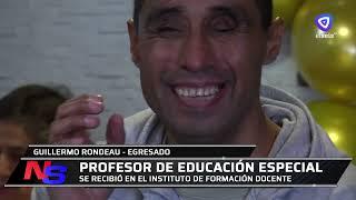 Tras seis años de carrera, se recibió el primer profesor ciego de Educación Especial de Río Negro