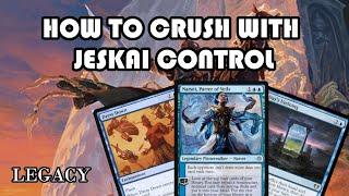 I TOP8'd TWO Legacy Tournaments with JESKAI CONTROL and CRUSHED this League! | MTGO | MTG