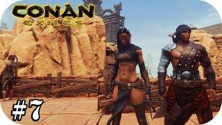 Щавки нубасы пытаются меня убить и не могут )))) |Conan Exiles #7 |Сезон 9