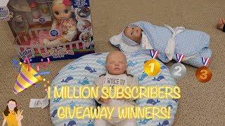 1 MILLION SUBSCRIBERS GIVEAWAY WINNERS!!! | Kelli Maple