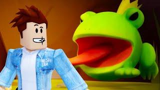 Побег Кида от Лягушки  Escape The Frog OBBY Roblox