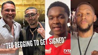 “SIGN ME BRO” WHY OSCAR WONT SIGN TEOFIMO LOPEZ | ABDULLAH MASON PRAISE GETTING OUT OF HAND