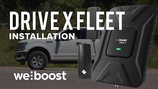 How to Install the Drive X Fleet Cell Phone Signal Booster | weBoost