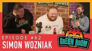 #62 With Guest Simon Wozniak - Hot Water’s Green Room w/Tony & Jamie