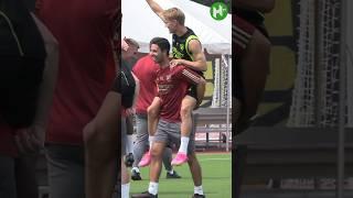 Martin Odegaard & Mikel Arteta  #shorts