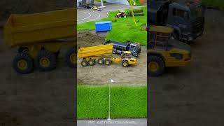 RC Construction Site in Action – Trucks, Cranes & Excavators at Full Power! 