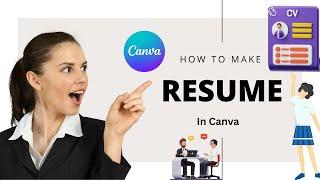 How to make Resume in Canva |Resume Template in Canva |Urdu |Hindi| Chiragh