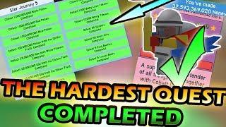 COMPLETING *HARDEST* QUEST ( Onett's LAST QUEST )!!! ( NEW GIFTED )- Roblox Bee swarm simulator