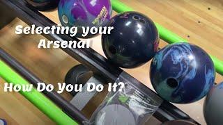 Selecting Your Bowling Ball Arsenal Based Off What You're Bowling On | How Do You Do It?