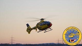 Christoph Europa 1 (EC-135, D-HWFH) Landung an der Station und Folgeeinsatz