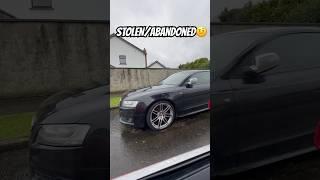 STOLEN OR ABANDONED AUDI S5 V8…IN DUBLIN IRELAND