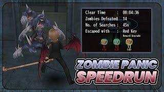 Zombie Panic Mini Game SPEEDRUN Get All Chests No Walking!! - Toram Online