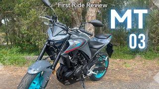 2023 Yamaha MT-03 First Ride Review