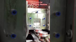 2-Cavity auto PET Jar Blow Molding Machine #petbottle #petjar