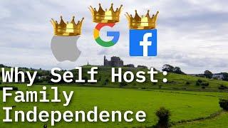 Why you should provide self hosted services for family