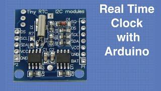 Arduino Real Time Clock - Using the Tiny RTC