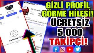 İnstagram Gizli Profilleri Görme HİLESİ - Ücretsiz İnstagram Takipçi Hilesi 2025