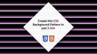 How to create background pattern using CSS (Glowing Lines)