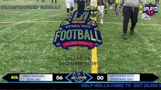 WEST PACKERS ELITE VS SOUTHSIDE ELITE SPARTANS 10u| MIDWEST MEGA BOWL CHAMPIONSHIP 2024