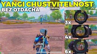 PUBG MOBILE YANGI SEZON UPRAVLENIYA VA CHUSTVITELNOST NASTROYKASI/ PUBG MOBILE BEZ OTDACHA OTISH