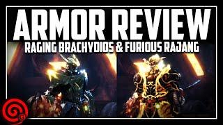 EARLY ARMOR REVIEW - Raging Brachydios & Furious Rajang Sets | Iceborne