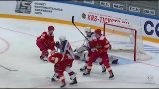 Перый гол Бретта Поллока в КХЛ / Brett Pollock first KHL goal