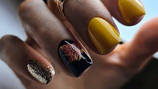 Осенний  маникюр на короткие ногти | Nail Design ideas | Autumn manicure for short nails