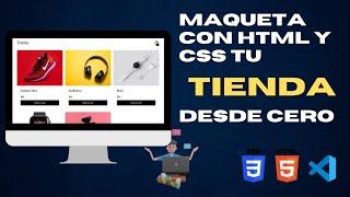 Cómo hacer una tienda online con HTML y CSS desde cero | Práctica para principiantes