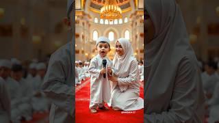 Beautiful Quran Recitation by Little Boy | Heart-Touching Islamic Moment in Mosque
