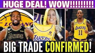 BIGGEST TRADE: Durant Signs Lakers | Dream Finally Comes True |  Lakers Trade News Update Today!