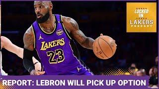 Report: LeBron to Pick Up 2026 Player Option. What Does That Mean for Lakers Offseason?