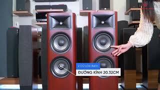 Loa JBL Studio 690 nghe nhạc, xem phim, kết nối đa dạng