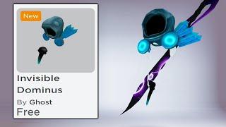 HURRY! GET NEW FREE INVISIBLE DOMINUS BUNDLE NOW IN ROBLOX! 