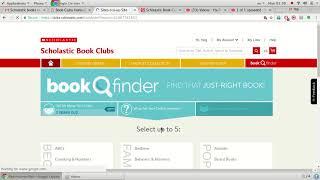 How to shop books on scholastic by book finder