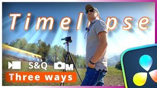 From Shooting to Editing: Timelapse on Sony FX30 & DaVinci Resolve #tutorial #guide