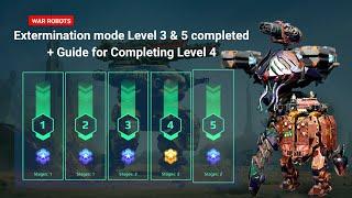 14 Nov | Hunting Ground level 3 and 5 Completed, + Level 4 Guide | Extermination Mode | War robots