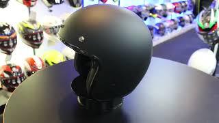 LS2 OF601 Bob 2 Open Face Helmet (Matt Black)