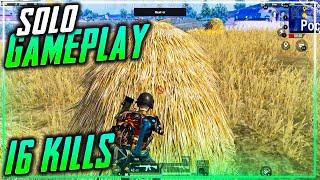 az1KK SOLO GAMEPLAY | 16 KILLS | PUBG MOBILE