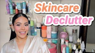 Decluttering my entire SKINCARE COLLECTION 🫧️