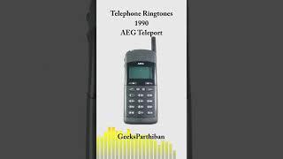 TelePhone Ringtone Evolution - AEG Teleport 1990 | Geeks Parthiban