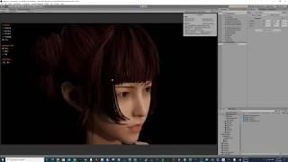 Unity Digital Human Test with Daz Character