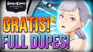 ¡NOELLE DE VERANO GRATIS FULL ESTRELLAS! [CONSIGUE DUPES GENERICOS] BLACK CLOVER MOBILE GLOBAL